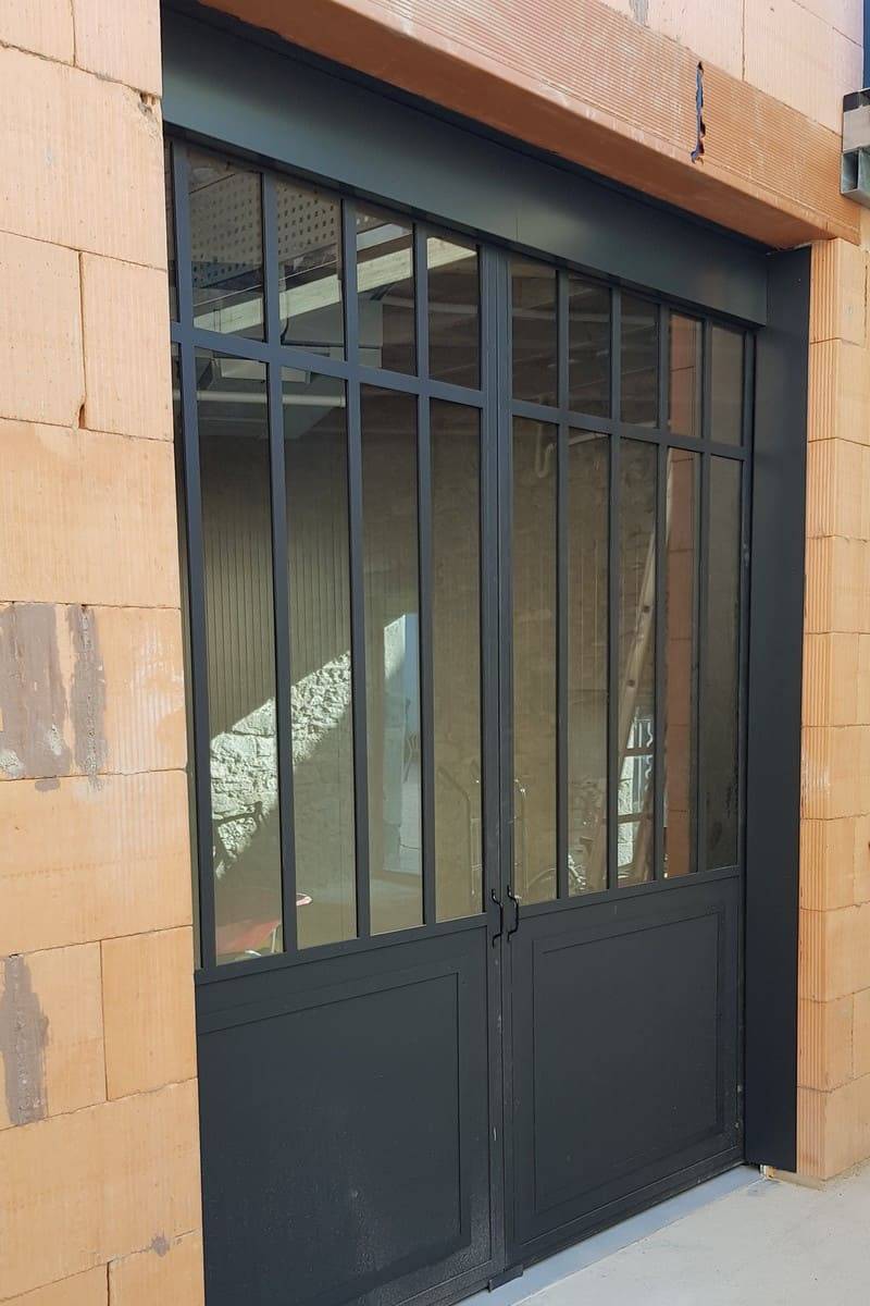 Portes coulissantes style industriel 1