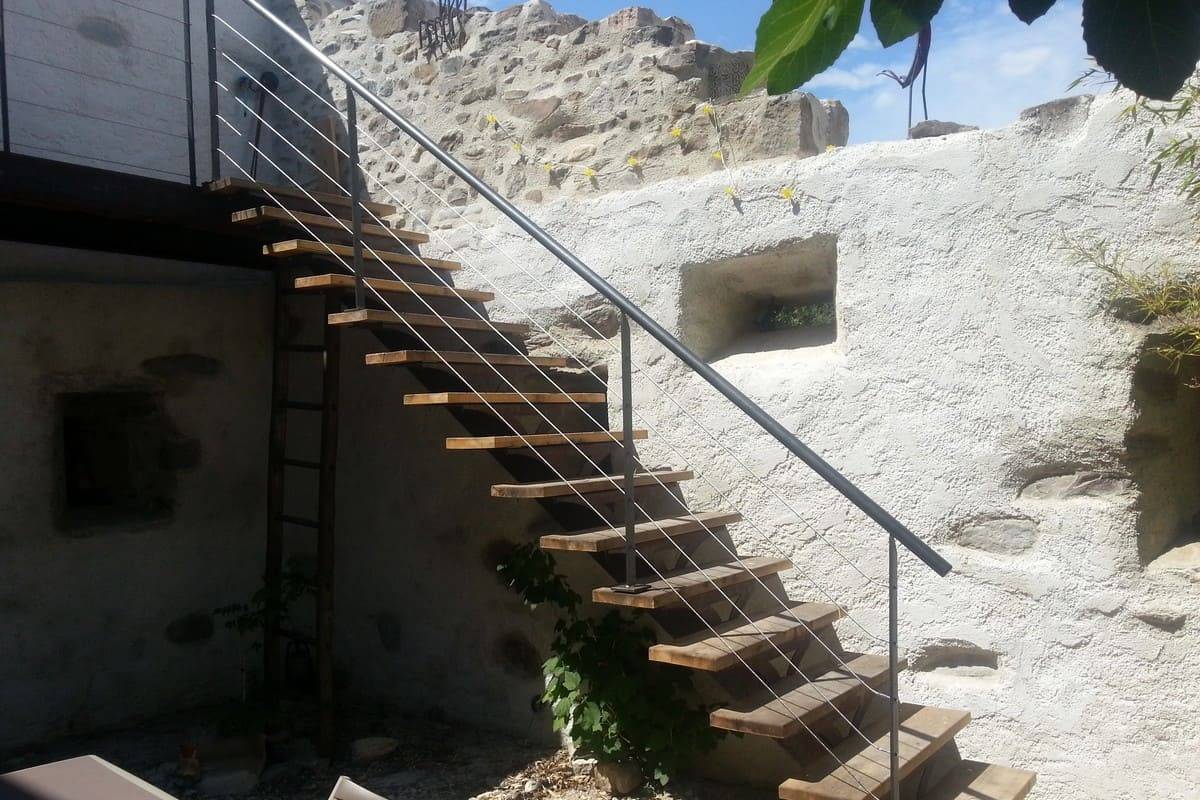 Garde corps à câbles tendus 1