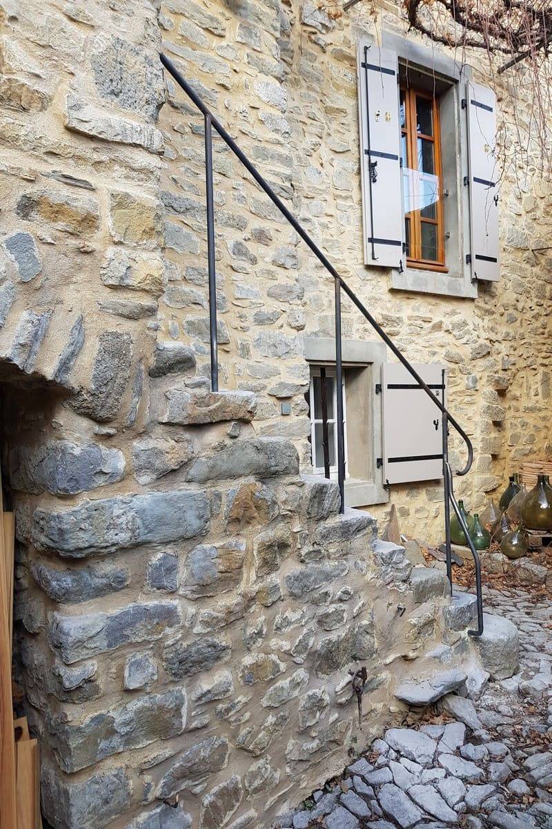 Main courante forgée