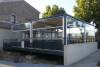 Pergola terrasse de restaurant avec toiles d'ombrages et stores pare vent 3