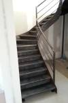 Escalier double limon marches tôles 6