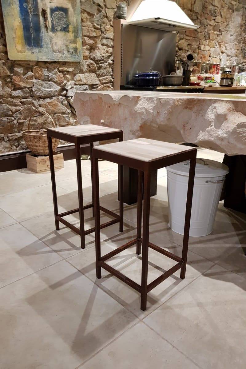 Fabrication de tabouret mange debout 1